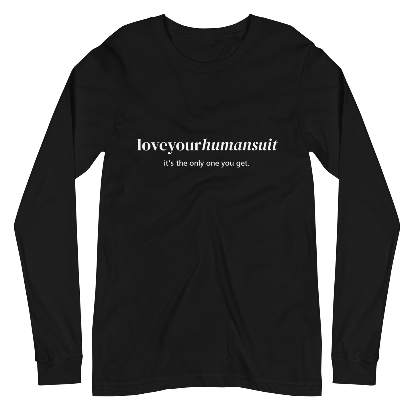 loveyourhumansuit long sleeve tee