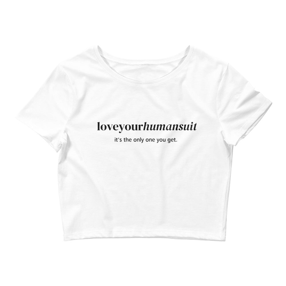 loveyourhumansuit Crop Tee