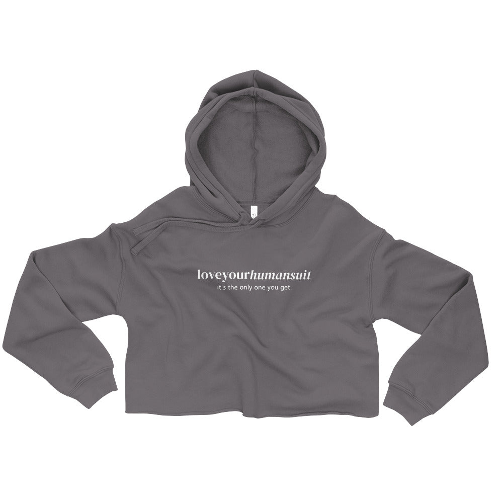 loveyourhumansuit Crop Hoodie