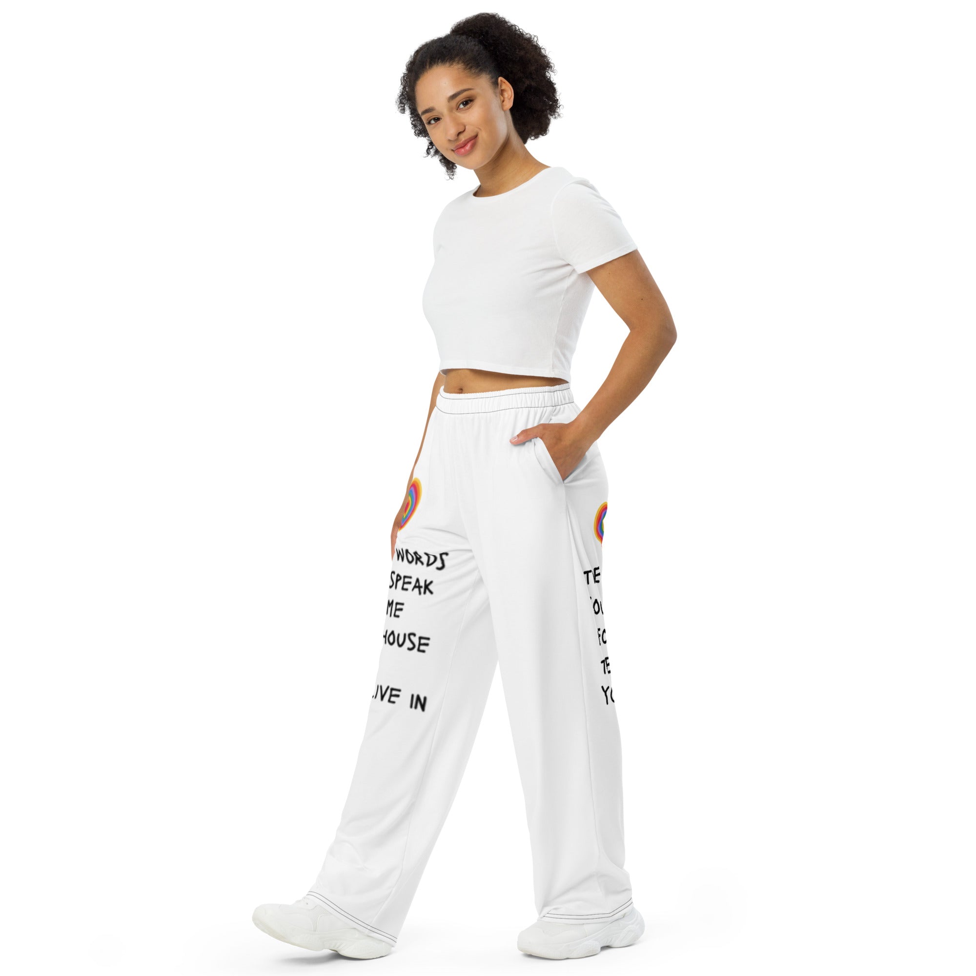 White sweatpants near discount me