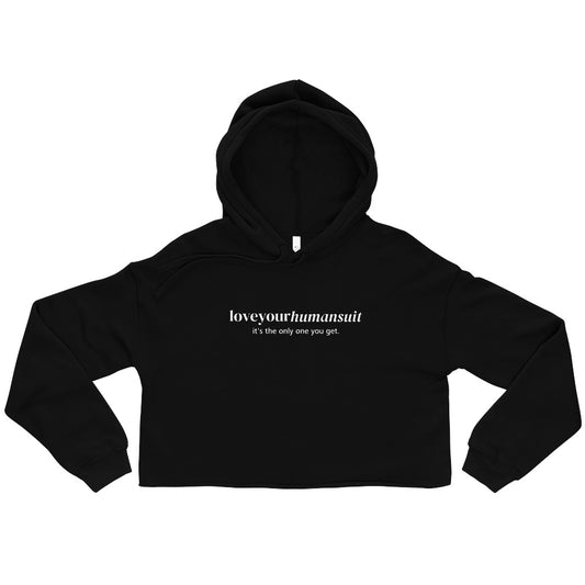 loveyourhumansuit Crop Hoodie